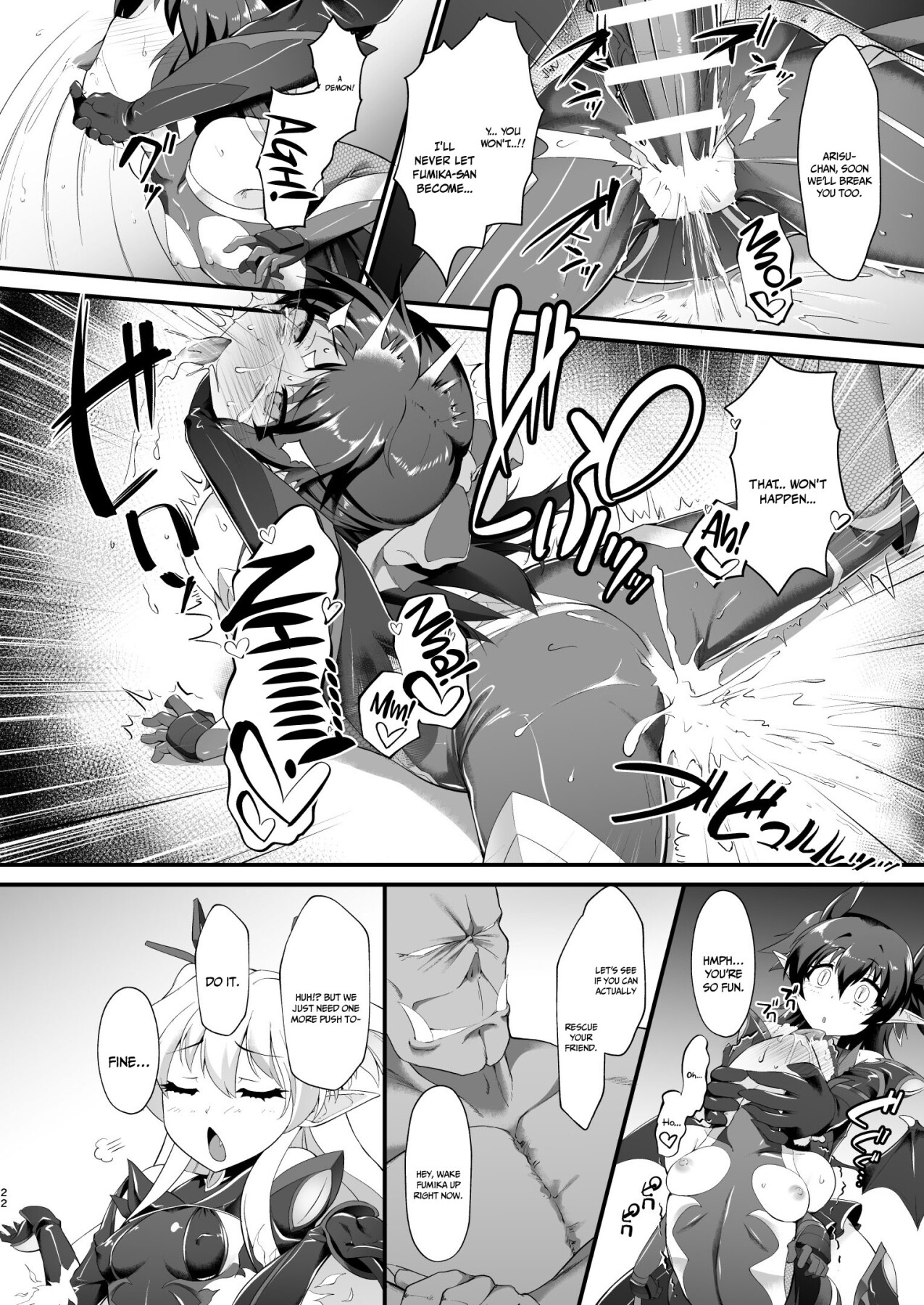 Hentai Manga Comic-Taimanin Arisu II-Read-21